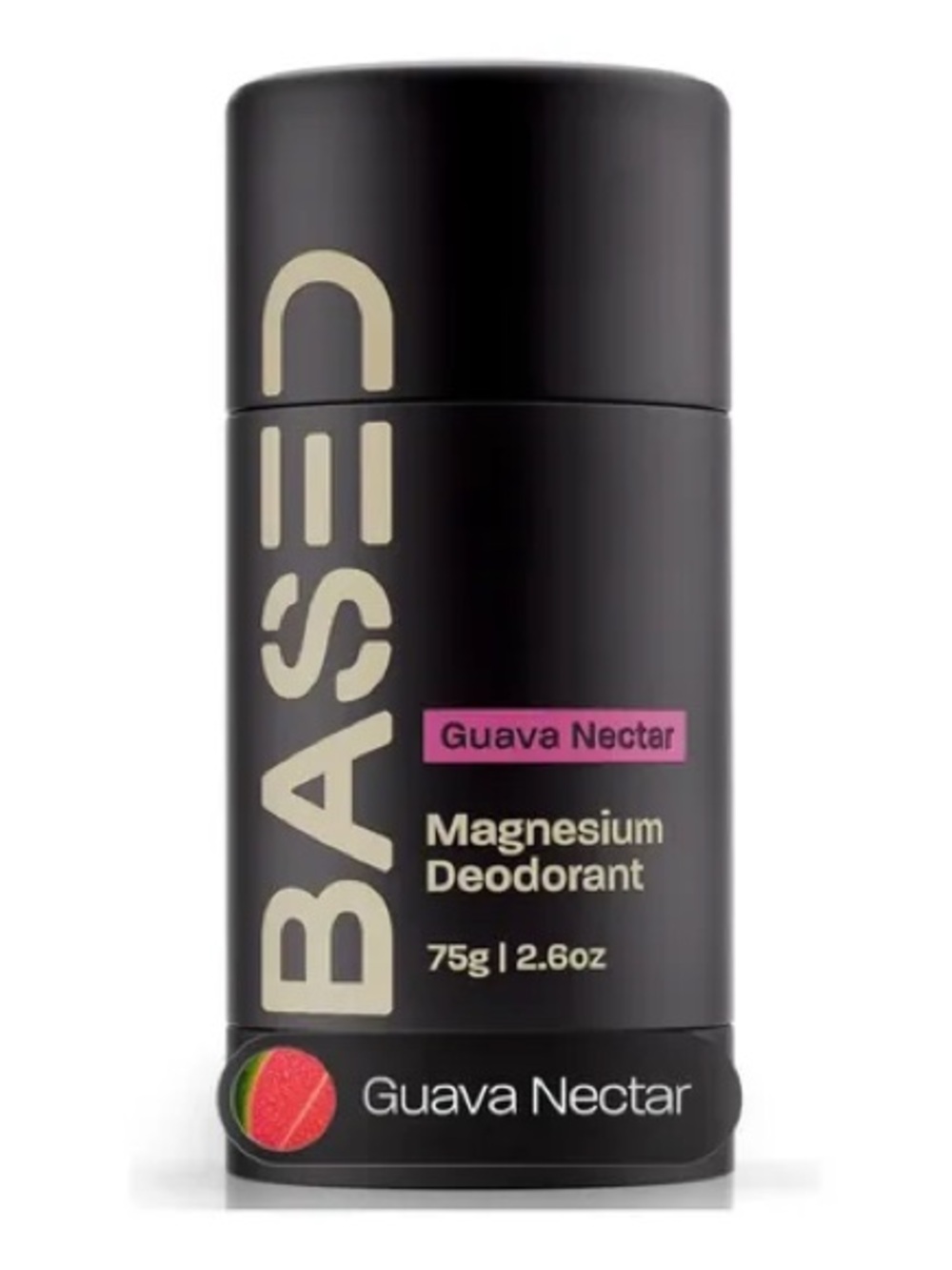 BASED BODYWORKS Guava Nectar Deodorant 2.6oz Aluminum Free Natural Clean NIB